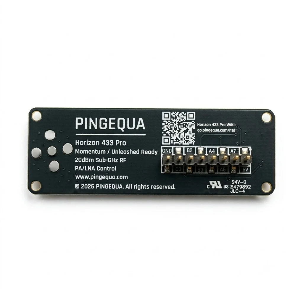 For Flipper Zero CC1101 433MHz RF Development Board Sub-GHz High-Gain, IoT Expansion Board, Horizon 433 Pro PINGEQUA