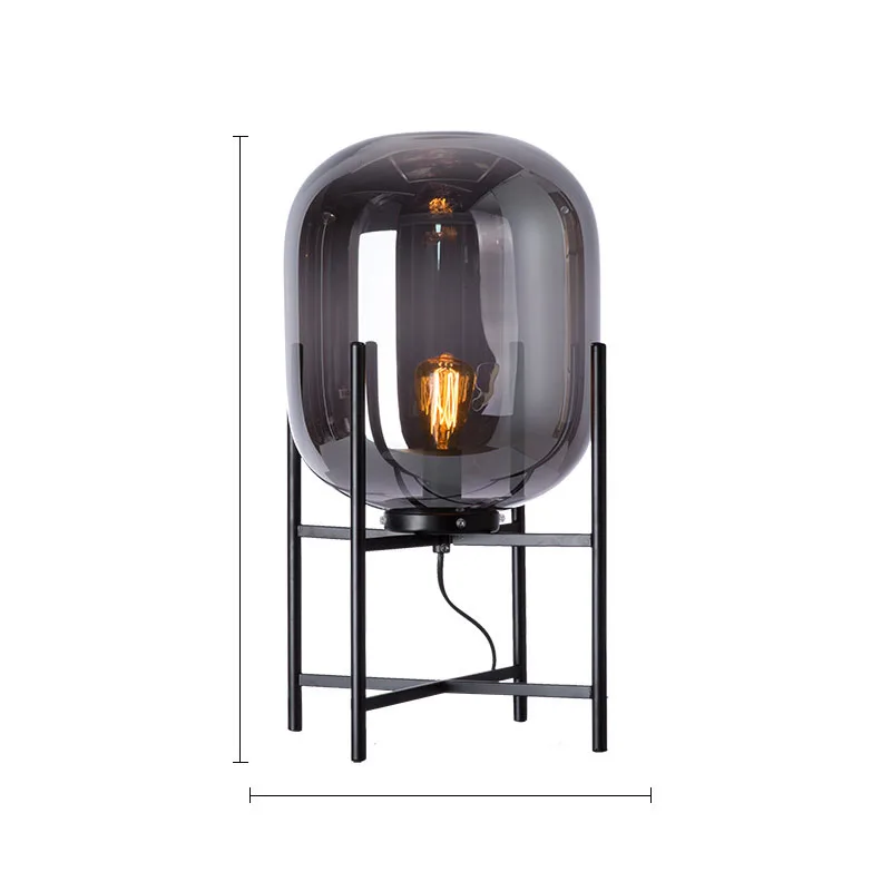 Villa Bubble Oda Pulpo Glas Bal Vloerlamp Postmoderne Scandinavische Vloerlamp Hotel Cafe Slaapkamer Leesvoer Vloerlamp