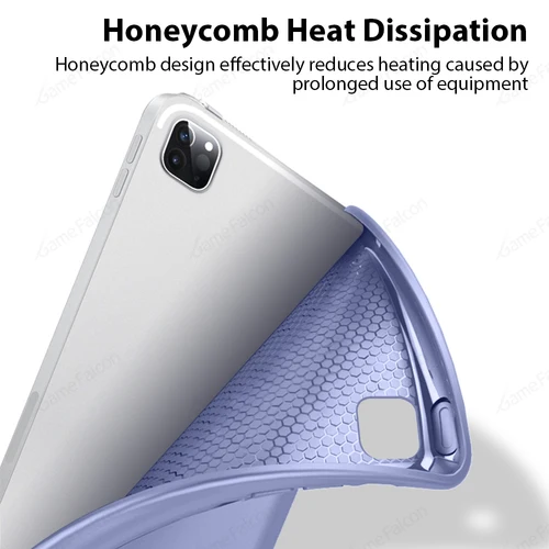 Imagen 2 del producto Funda para iPad Pro 11 12,9 13 pulgadas M2 M3 2025 10ta generación 10,9 A16 Air 6 5 4 3 Funda para Apple iPad 9th 8th 7th 10,2 Mini 6 7