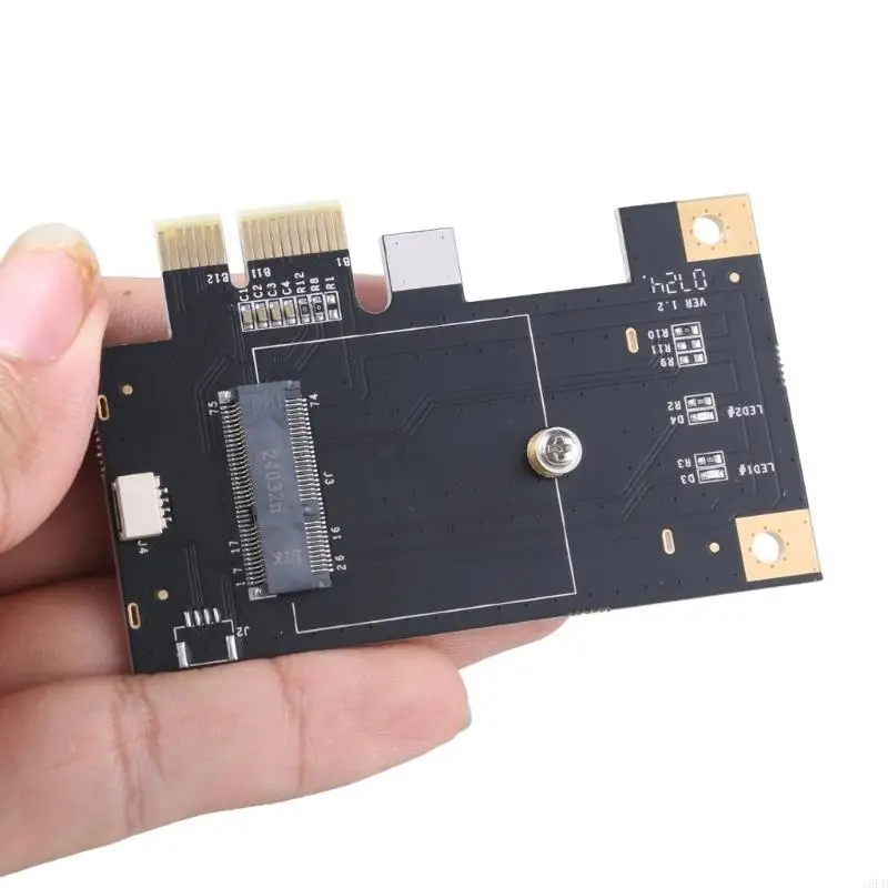 Tarjeta WiFi 16FB M.2 NGFF a red PCIE, adaptador compatible con para AX200