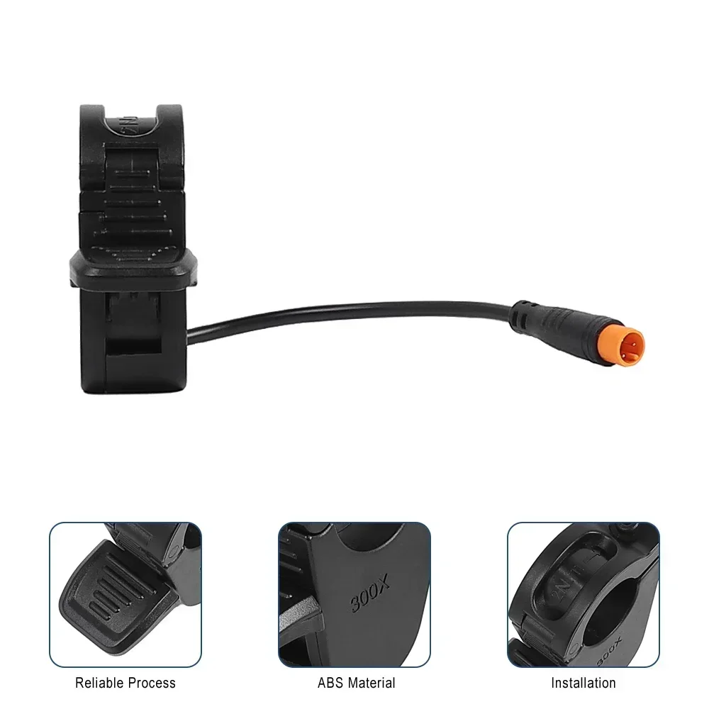 300X Daumengashebel für Kugoo Kikirin G4 Max Elektroroller Daumenbeschleuniger Rechts/Links Universalzubehör – Detail 6