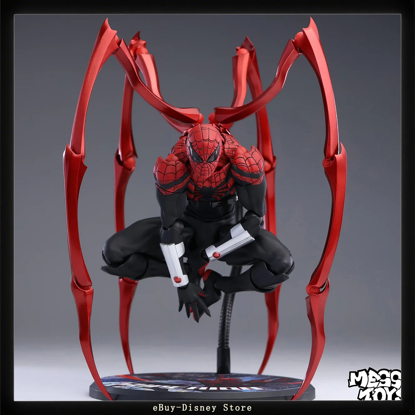 

Mess Toys Superior Spider Man Action Figure Black Friendly Neighbors Spider Man Model Doll Collectible Ornaments Boyfriend Gift