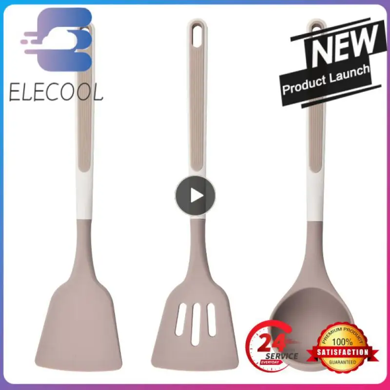 

Silicone Kitchen Cooking Utensil Non-stick Kitchenware Cooking Tools Heat Resistant Cookware Ladle Shovel Kitchen Accessories