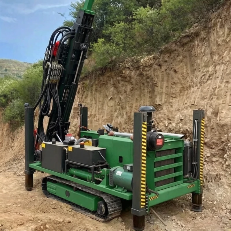 Factory Supply Hydraulic Core Drilling Rig Series Vertical Spindle Drilling Machine Rotary Table Type Drilling Rig