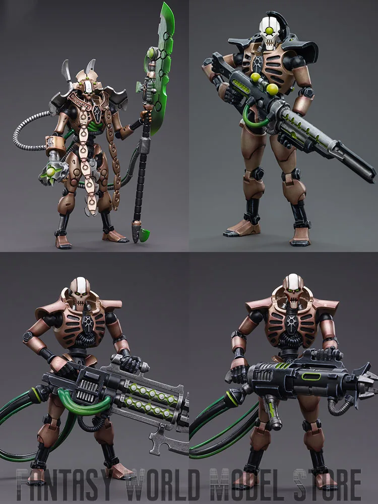 نموذج عمل مطرقة Joytoy ، نسرون Szarekhan Dynamy ، أفرلورد lmtord مع ناسف الغاوس ، كاربين تسلا Deathmark ، 40K ،