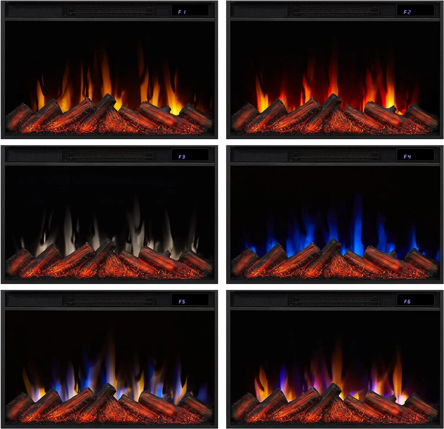 Tumblr chimenea, llama Real, roble Castaño, 8020E