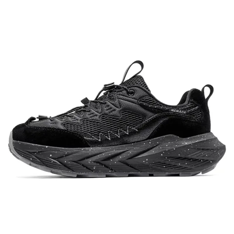 2026 New Top Layer Leather Mesh Couple Sports Shoes Breathable And Non Slip Men's Running Shoe Wear Resistant Hiking Shoes