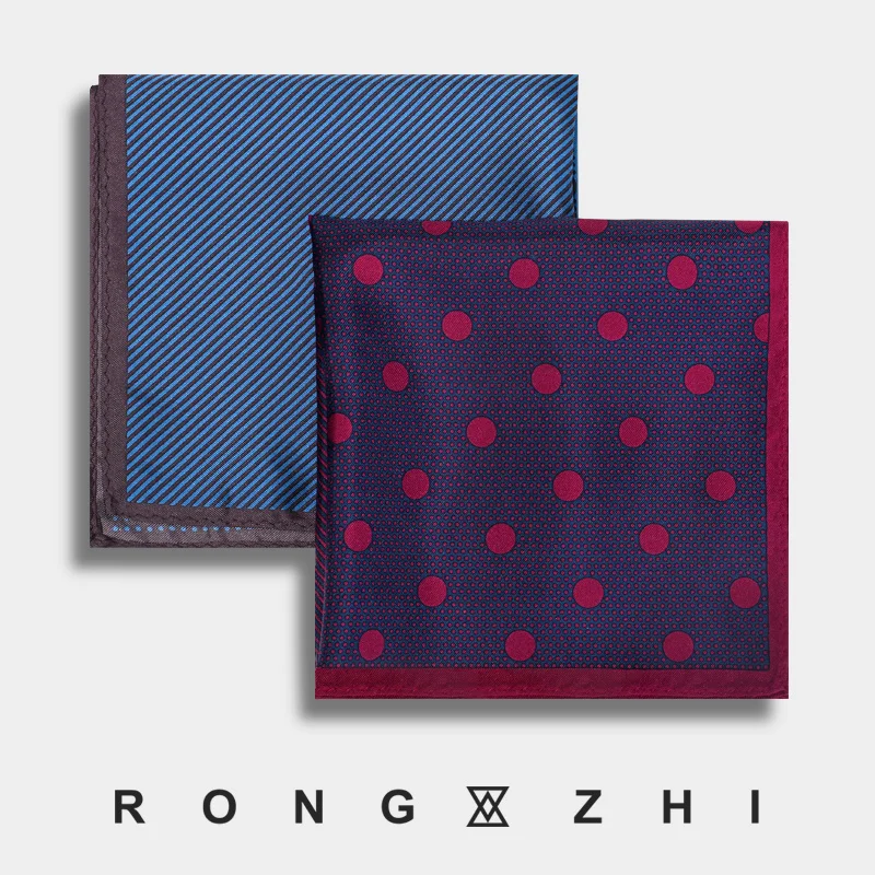 rongzhi-men's-mulberry-silk-square-handkerchief-fashion-business-banquet-groom-wedding-suit-pocket-square
