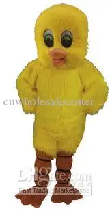 Nieuwe Volwassen Karakter Halloween Baby Duck Mascot Kostuum Halloween Kerst Jurk Full Body Props Outfit Mascotte Kostuum