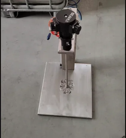 5 Gallon/50 Gallon Automatic Paint Mixer Pneumatic Mixer Paint/Water-Based Adhesive/Ink Mixing Tool Aluminum Impeller
