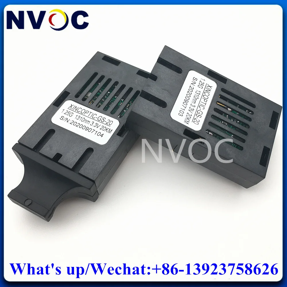 Imagem -03 - Transceptor de Fibra 1.25g sc 3.3v 1x9 1000m mm sm 1310nm Smf Scuppc Interface 1x9 20 40 60 80km Pcs