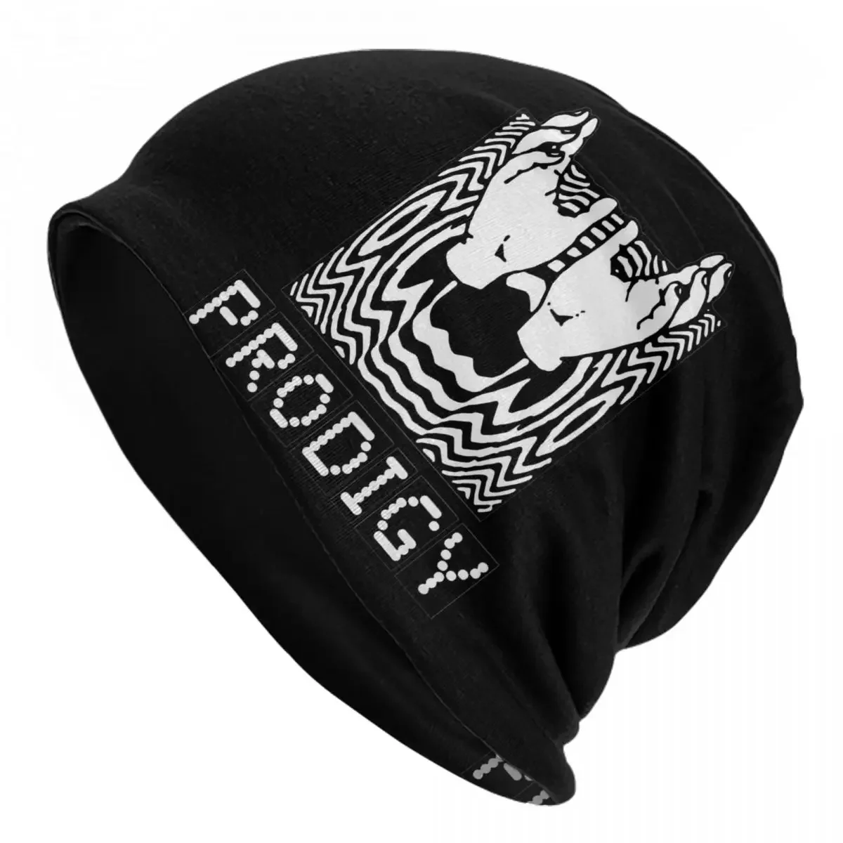 Women Men The Prodigy Band Slouchy Beanies Accessories Rock Music Bonnet Knitted Hat Stylish Winter Warm Cap Birthday Gifts Idea