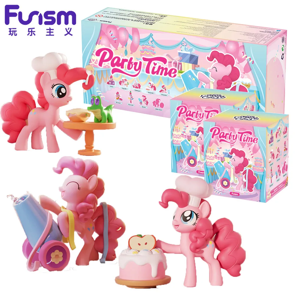 

Original Funism My Little Pony Blind Box Pinkie Pie Classic Styles Cartoon Anime Movies Unicorn Dolls Holiday Gift Toy for Girls