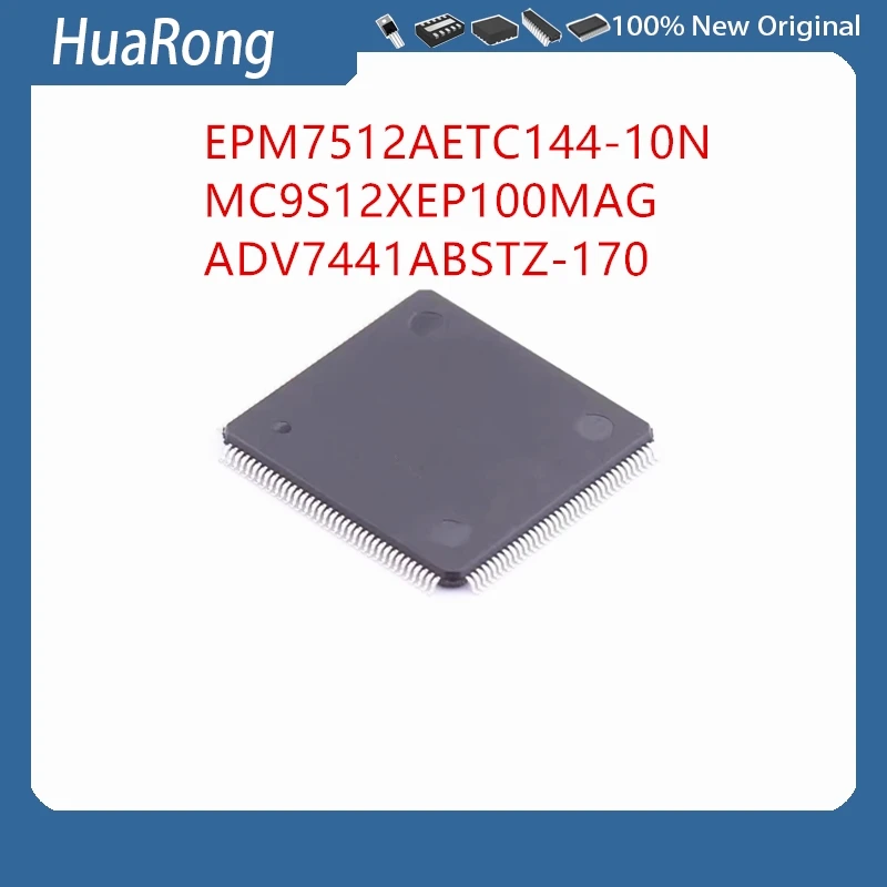 2Pcs/Lot EPM7512AETC144-10N MC9S12XEP100MAG ADV7441ABSTZ-170 ADV7441ABSTZ ADV7441A  QFP144