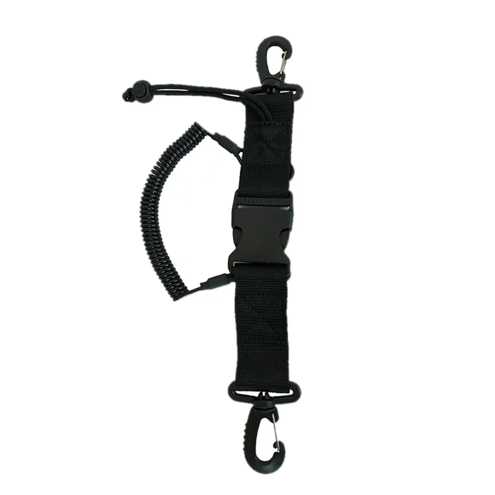 Scuba Diving Eye-catching Reel Lanya Camera Anti-Lost Lanyard Strap Spring Reel
