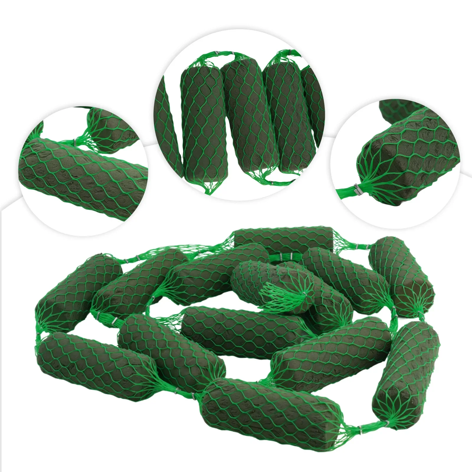 

DIY Crafts Flower Arch Foams 14Pcs Accessories Artificial DIY Flower Arrangement Foam Blocks 13x5 Cm/5.12x1.97 Inches Foams Mud