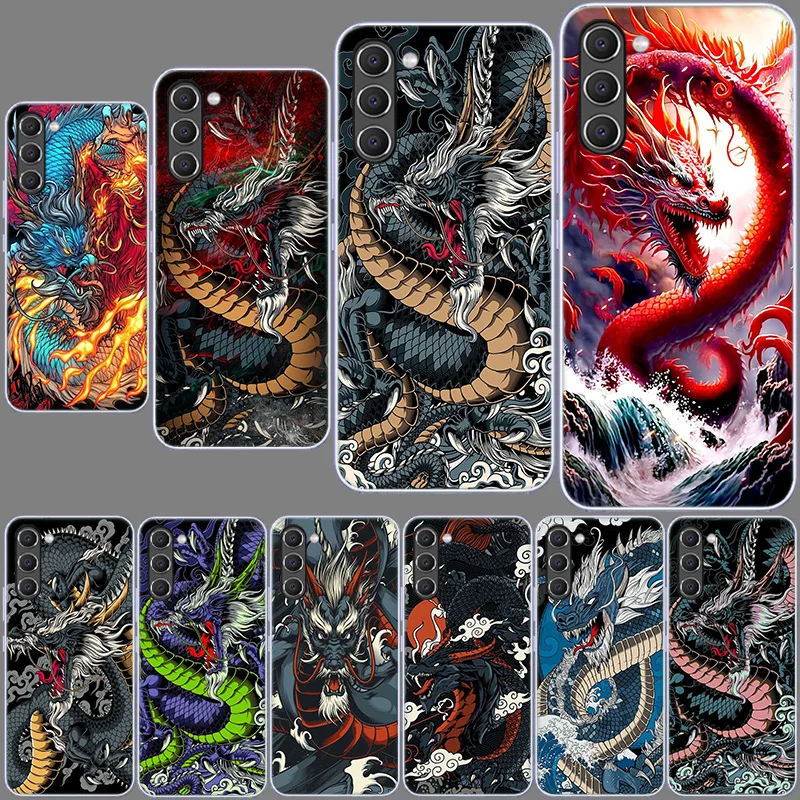 Mighty Dragon Blessing God Cool Case for Samsung Galaxy A70 A50 A40 A30S A20S A71 A51 A41 A31 A21S A11 A10S A9 A8 A7 A6 A20E A01