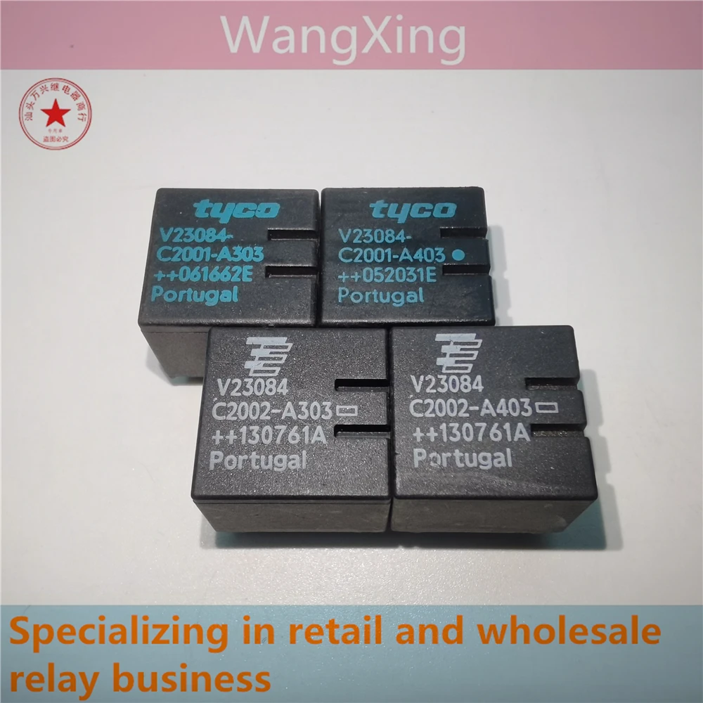 V23084-C2001-A303 V23084-C2001-A403 V23084-C2002-A303 V23084-C2002-A403 Electromagnetic Power Automotive Relay 10 Pins