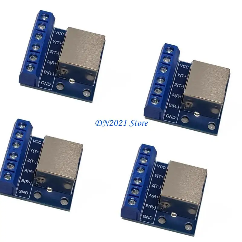 F3KE 6 Position RJ45 Ethernet Module For Automation Equipment Supporting Transmission