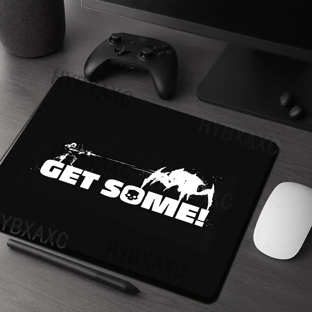 

HYBXAXC Get Some Small Mouse Pad Thickened Pad Desk Pad Desktop Computer Keyboard Wireless Mouse Boy Girl Gift for CS DOTA