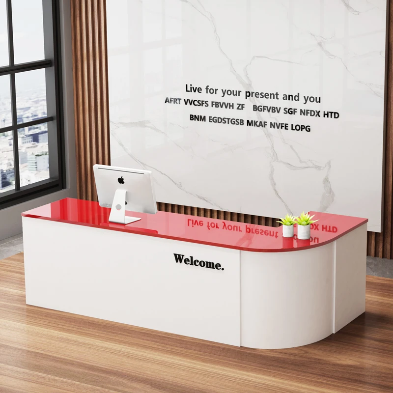 

Design Company Reception Desks Modern Shop Beauty Bar Luxury Industrial Hotel Reception Desks Executive Bureau Trendy Furniture