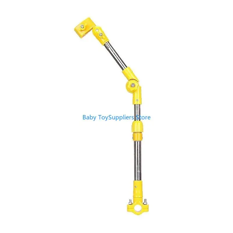 

R1WF Регулируемый держатель для зонта в коляске, телескопическая полка, разъем для велосипеда, аксессуар для путешествий на