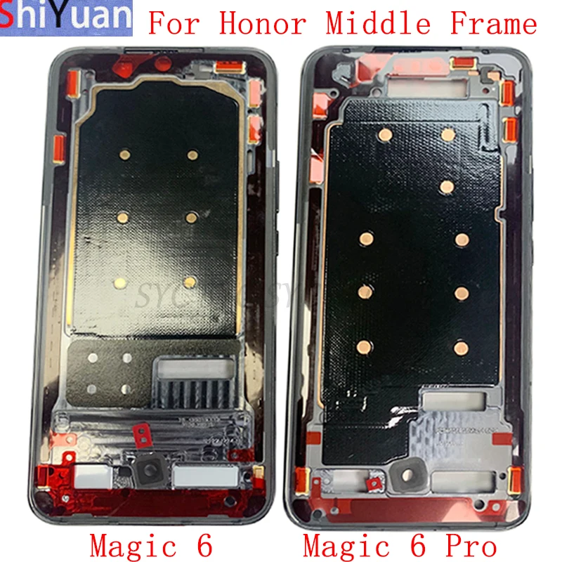 Housing Middle Frame LCD Bezel Plate For Honor Magic 6 Pro LCD Frame Replacement Parts