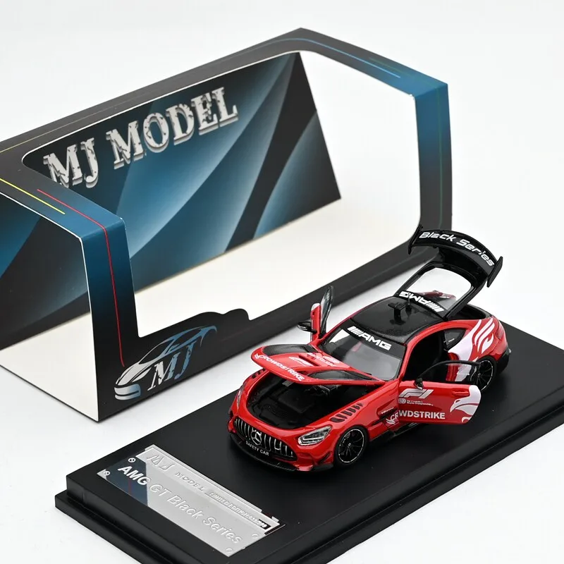1:64 AMG GT Safety Car Black Series alloy die-cast Miniature simulation Car model,Creative Decorative item,Festival gift