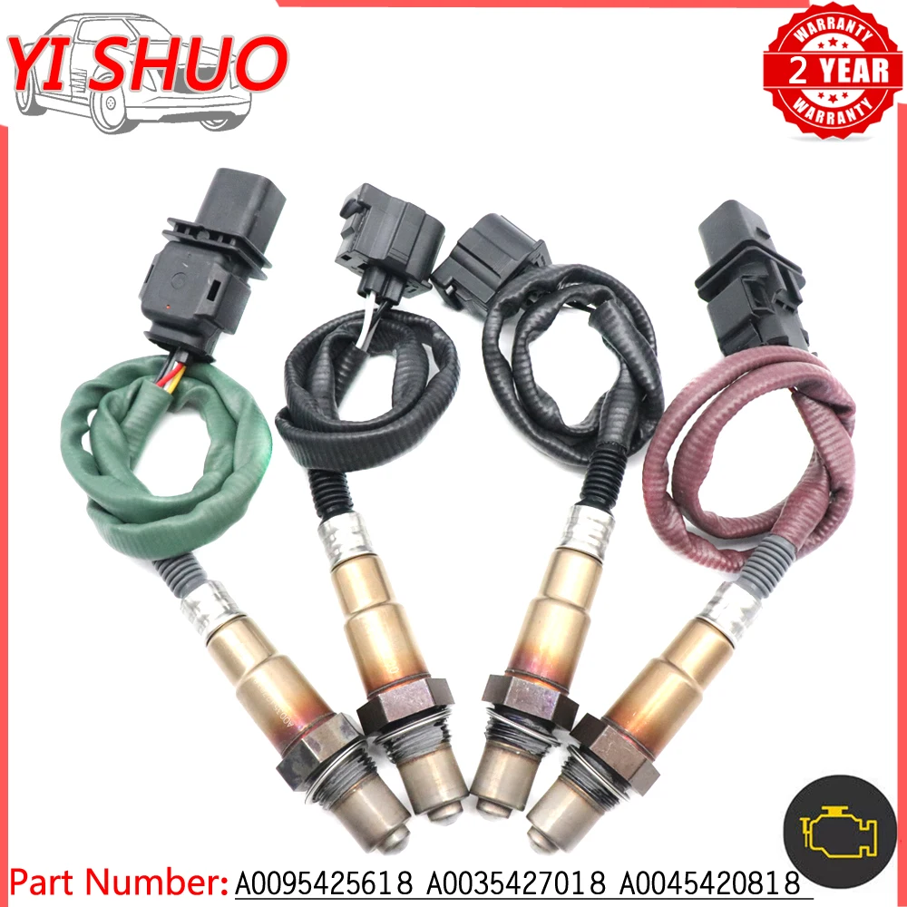 Car Air Fuel Ratio Lambda O2 Oxygen Sensor A0095425618 A0035427018 A0045420818 For Mercedes-Benz C280 C300 W204 4Matic 2007-14