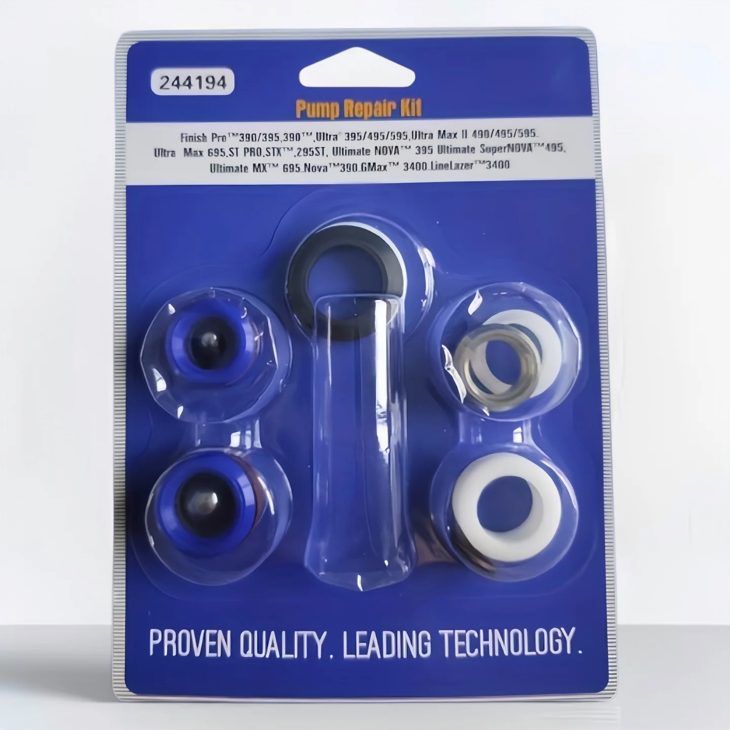 

244194 Airless Sprayer Pump Seal Repair Kit O-Ring Gasket Replacement Parts High Pressure Sealing Accessories