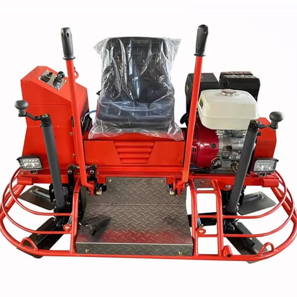 Heavy Duty Dual Disc Driven Power Trowel Concrete Floor Wiping Polishing Road Construction Machinery