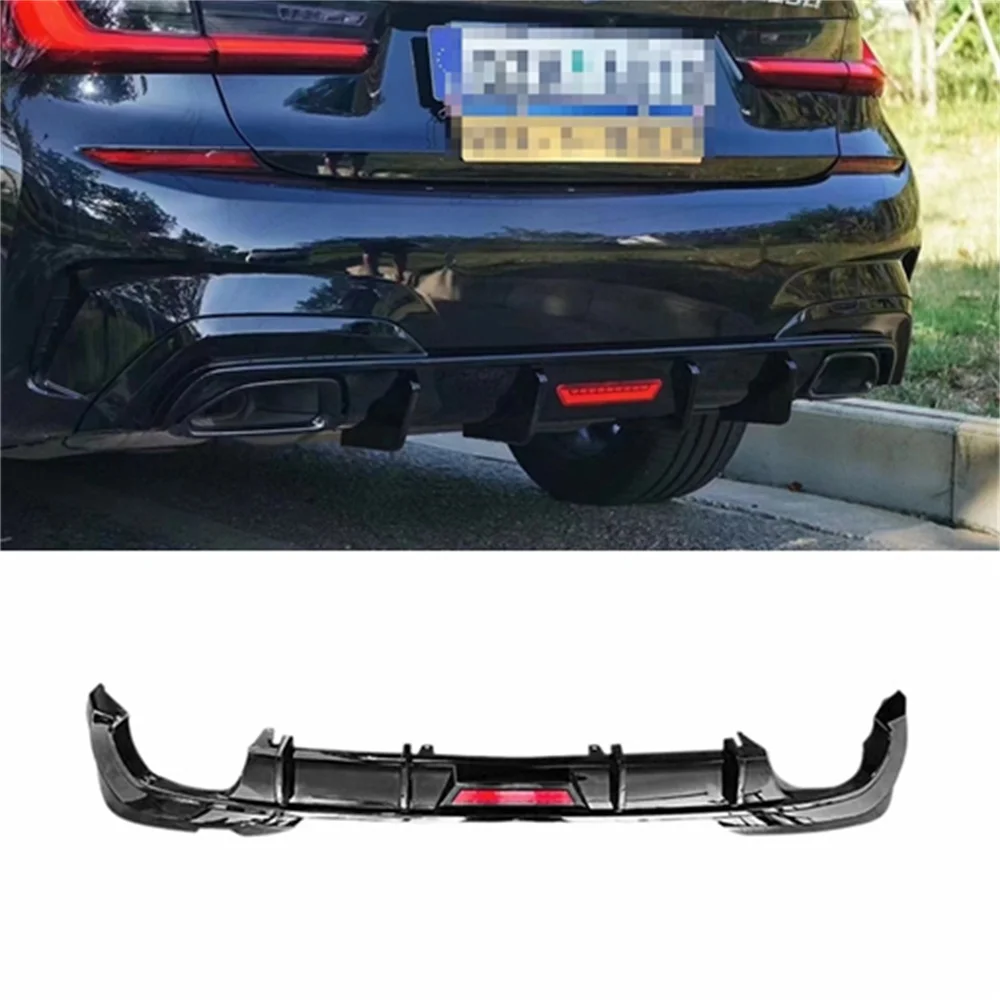 

Для 2020 + BMW, новая 3-серия, модифицированная лампа с задней губой G20G28 MP, диффузор заднего бампера