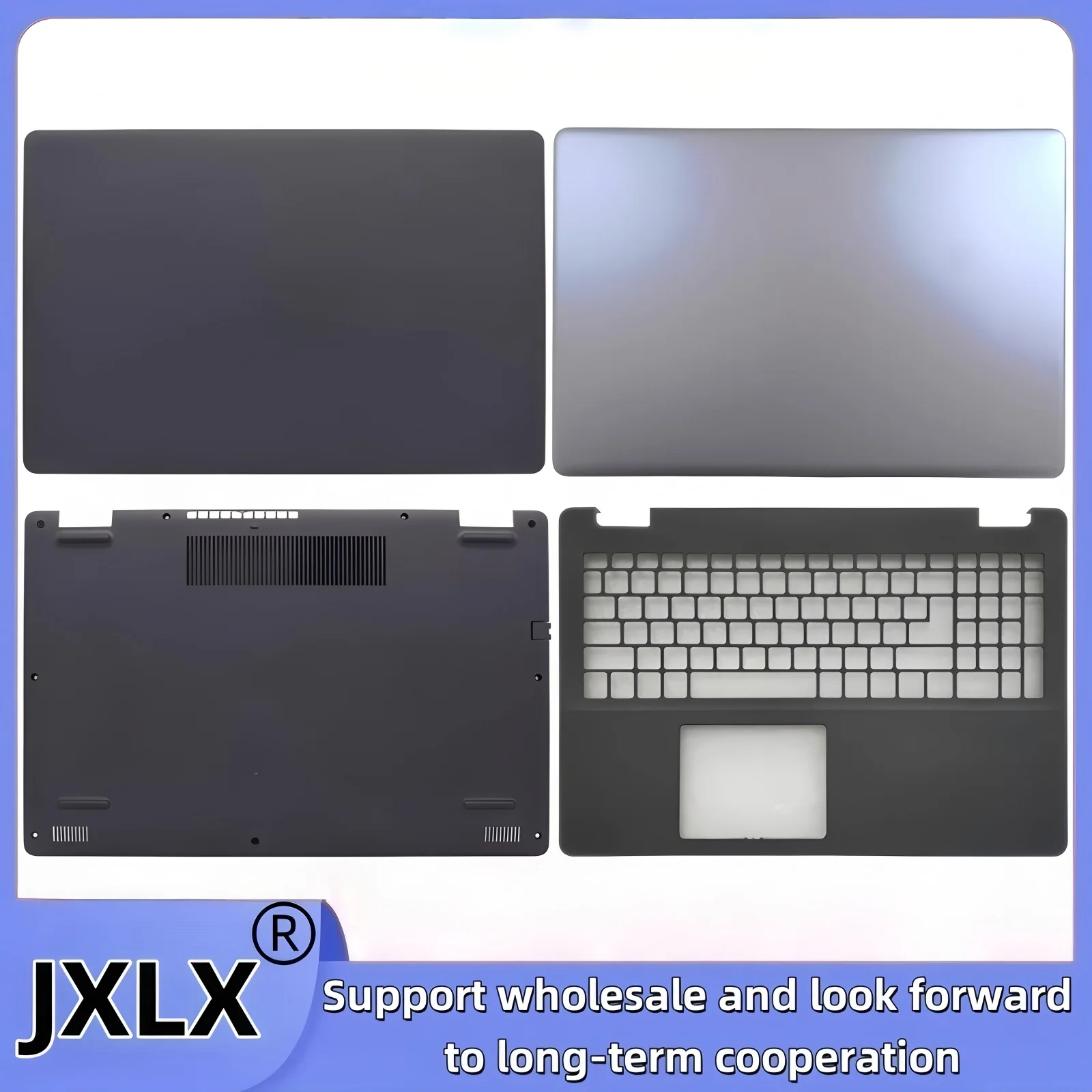 

JXLX® New For Dell Inspiron 3501 3502 3505 Laptop LCD Back Cover Top Case/Palmrest Cover/Bottom Base Cover Lower Case/08WMNY