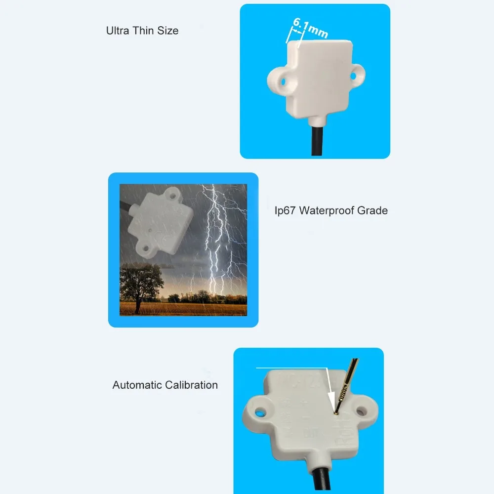 XKC-Y23A-V Non Contact Water Level Sensor 3.3V~5V High Low Level Output Contactless Level Sensor Liquid Level Sensor