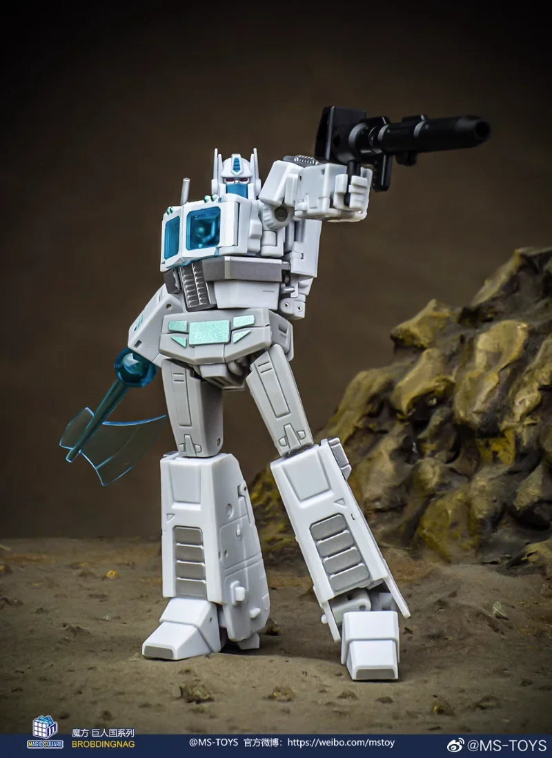 Figuras de acción de Transformers, MS-TOYS, MSB46W, Light Of Victory, blanco, OP Commander G1