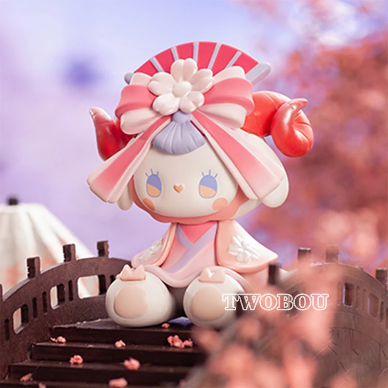 

EMMA Secret Forest Cherry Blossoms Series Blind Box Toy Surprise Doll Caja Ciega Guess Bag Model Kawaii Girls Gift Mystery Box