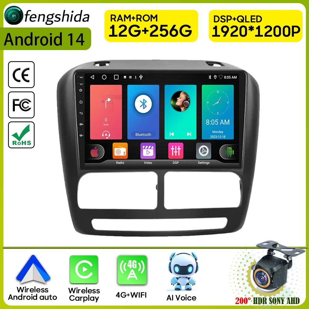 

Car Radio Carplay For FIAT DOBLO 2010-2015 Opel COMBO 2011-2018 Navigation GPS Multimedia Player Android Auto Stereo No 2din DVD