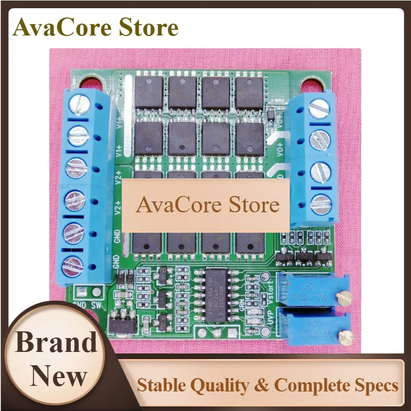 AvaCoreDual-path DC Power Switch Module, Ideal Diode Module, Multi-power Redundant Power Supply UPS, High Current 40A