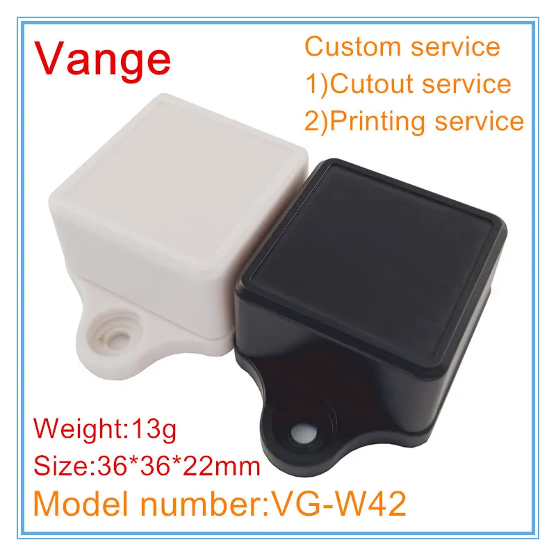 Vange switch project case 36*36*22mm ABS plastic junction box