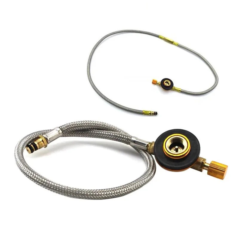 

Gas tank burner decompression valve Split connection Extended hose extension wire Flat switch stove accessories