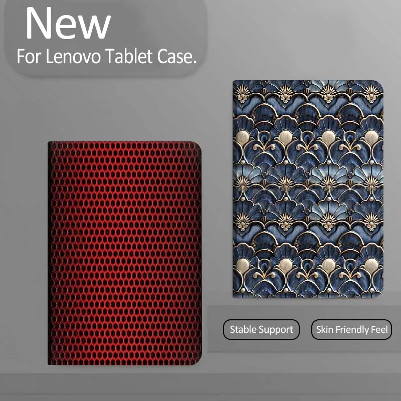 

Flower Carbon Fiber Luxury Gift For Xiaoxin Lenovo Tab Pad K11 K10 M10 P11 3rd Plus Pro Legion Y700 Y900 Gen4 2 Tablet Case