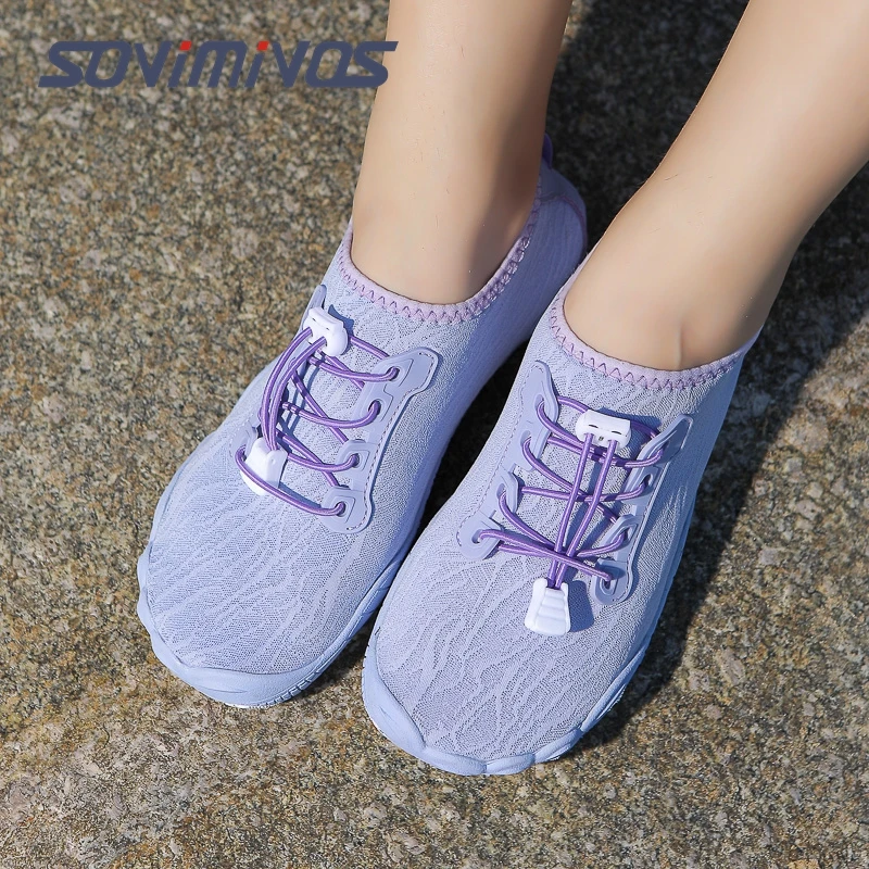 Men And Women's Barefoot Aqua Water Wading Rive Tracing Shoes Couple Sports Sneakers for Swimming Beach Walking Unisex Footwear