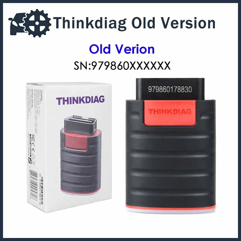 

Диагностический сканер Thinkdiag, старая версия, полная система, OBD2, для старой загрузки