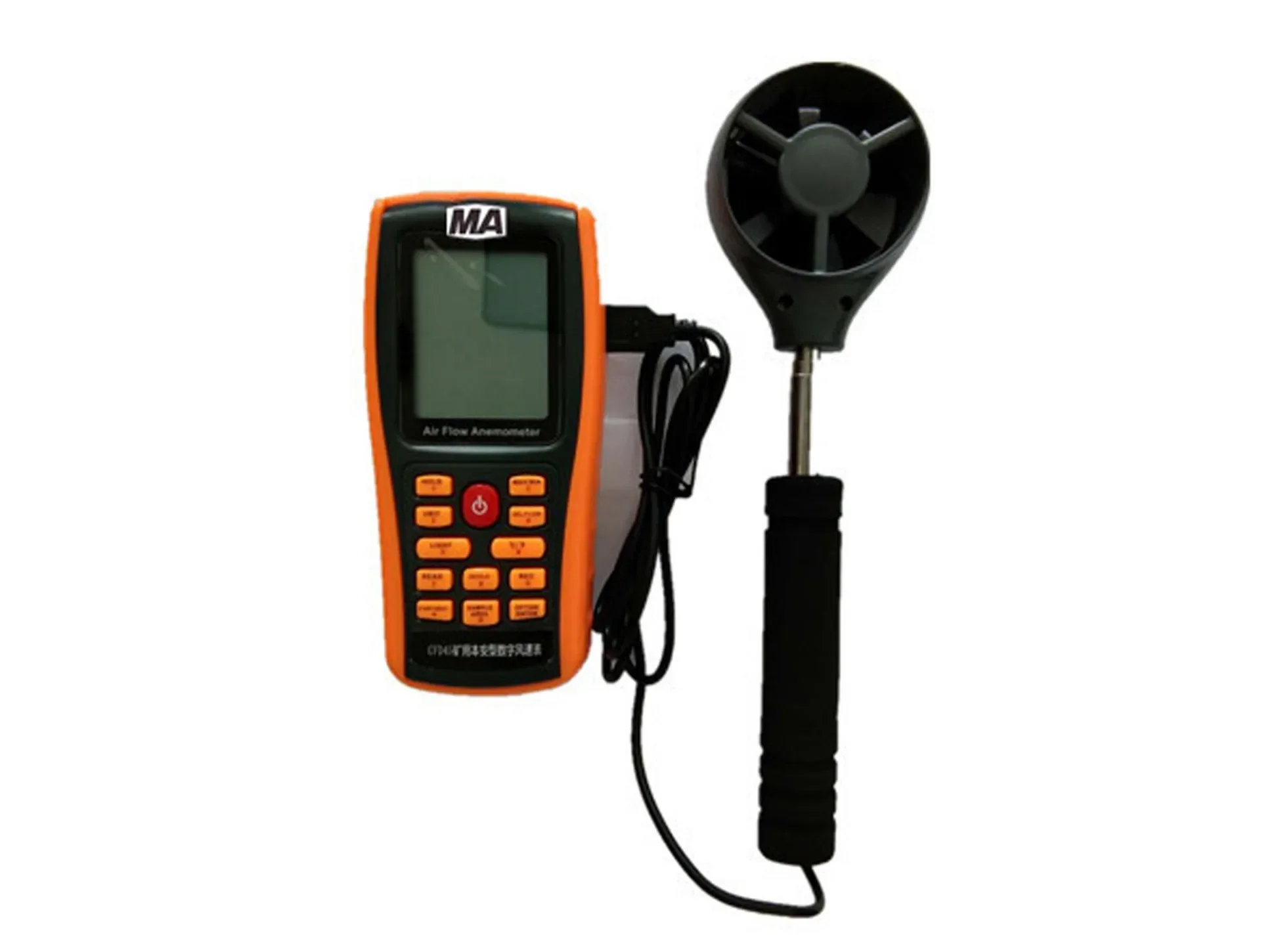 Portable anemometer Mine Intrinsically Safe Digital anemometer Wind Speed, Direction and Air Volume Detector