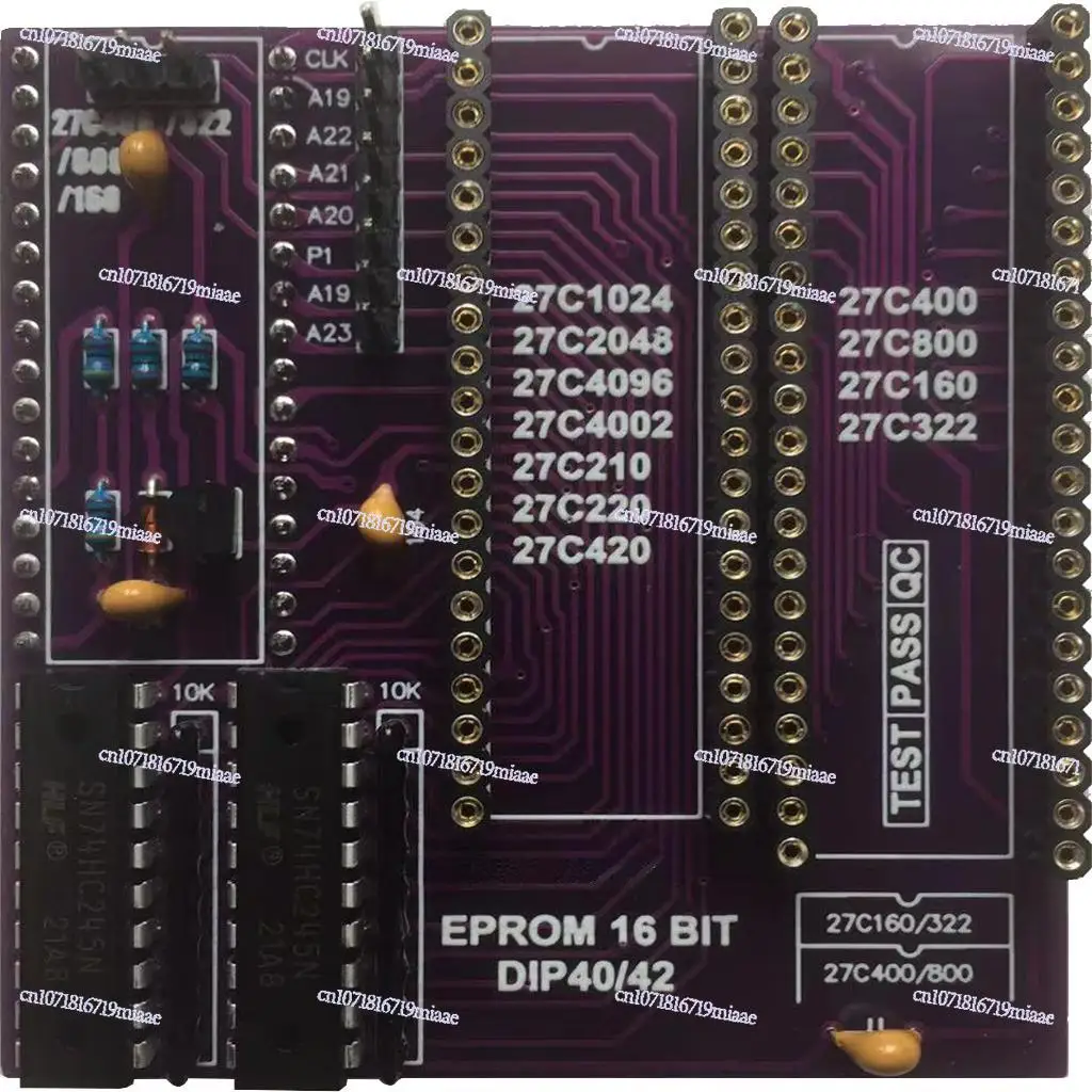 16BIT-Adapter 27C400/800/160/322/1024/2048/4096/29F1615