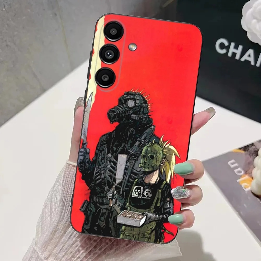 D-dorohedoro anime capa de telefone para samsung s24, s21, s22, s23, s30, ultra, s20, plus, fe, lite, note, 10,9,5g capa macia preta