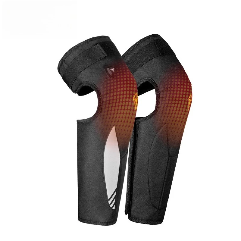 Heated knee pads, winter riding windshield long protective gear waterproof self-heating warm leg pads y