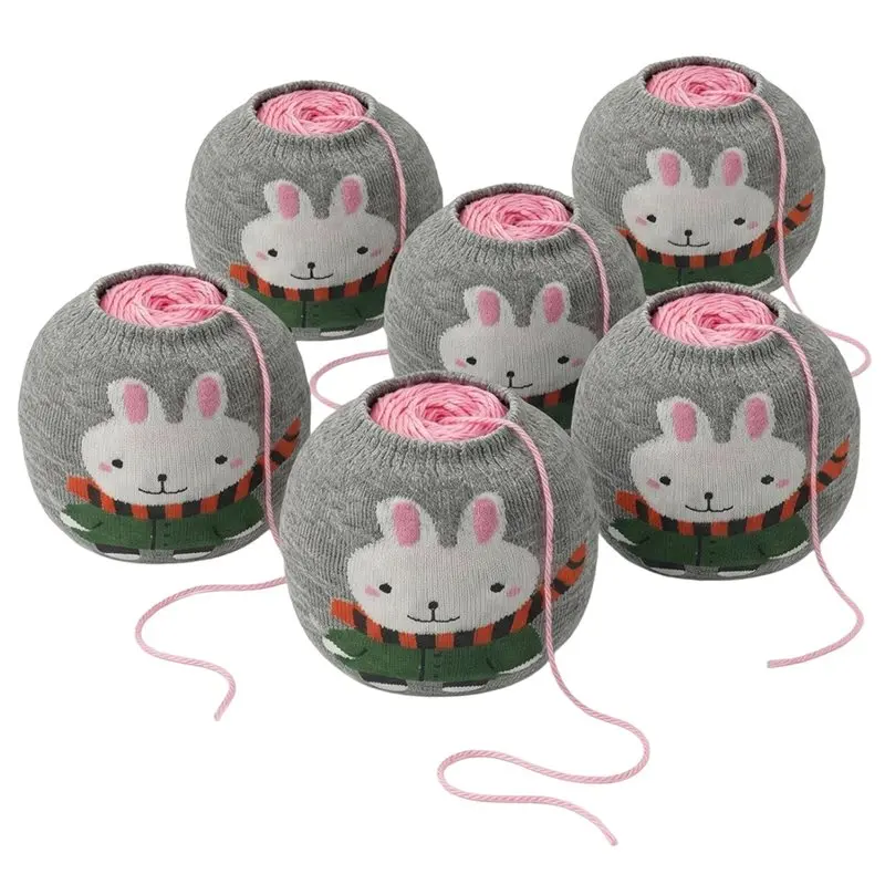 【THANKSGIVING DAY】Yarn Cake Cover Stretch Center Pull Yarn For BALL Sleeve Keeps Yarn Organized