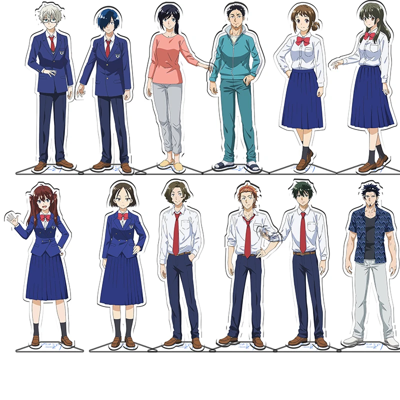 

Anime Blue Orchestra Acrylic Stand figure Hajime Aono Ritsuko Akine Stand Plate Cosplay Prop Decor Cartoons Gifts 15CM