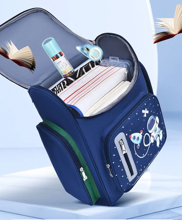 New Hot Fashion School Bags for Boys Brand Oxford Children Student Backpack Cartoon Boy Book Bag Large Capacity Kids Schoolbag